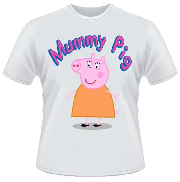 Camiseta Mamãe Pig