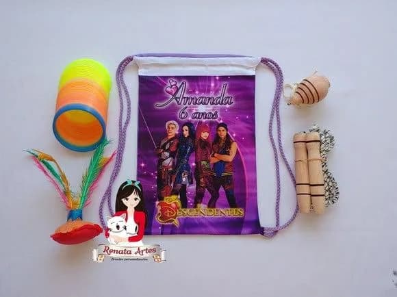 Mochila Boa Infância Tema Descendentes