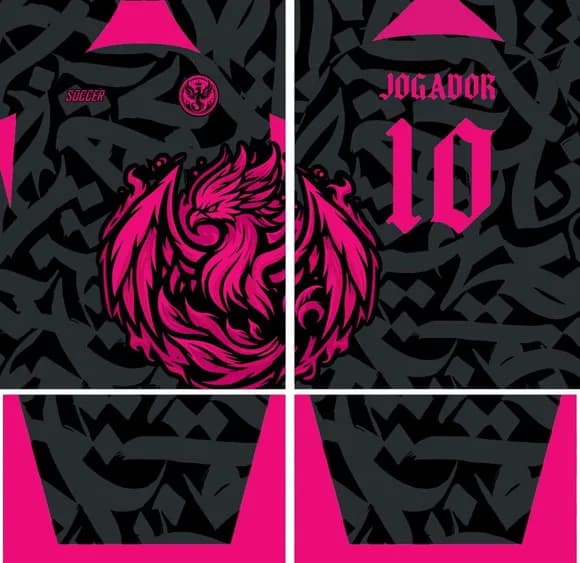 Arte Vetor Camisa Interclasse Fenix Mod-103