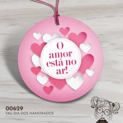 Tag Redonda Dia dos Namorados - 00629