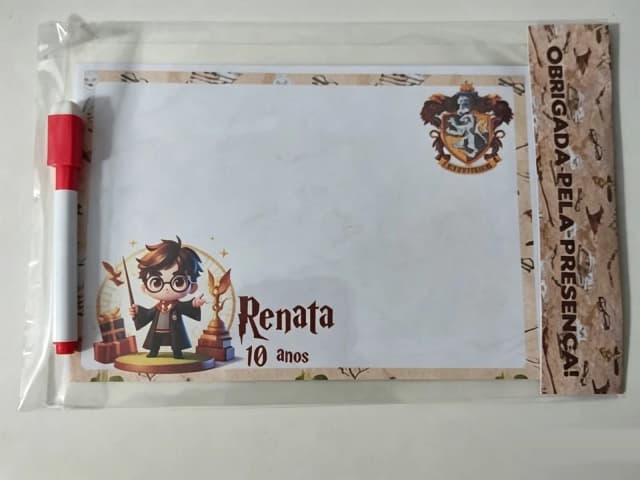 Lousa Magica Infantil Personalizada Harry Potter
