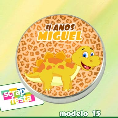 Latinhas Personalizada Festa Dinossauro