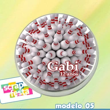 Latinhas Personalizadas Boliche