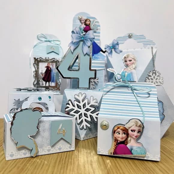 Kit 60 Lembrancinhas Frozen