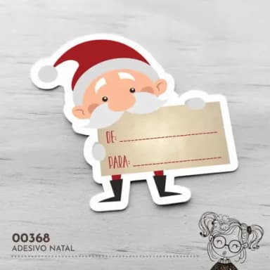 Adesivo Natal - 00368