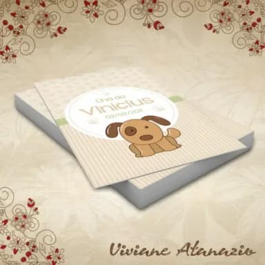 Adesivo Tubete Cachorrinho - 00399