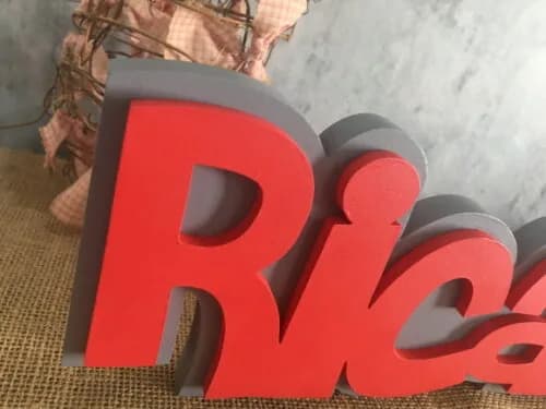 Letras Decorativas De MDF SOBREPOSIÇÃO