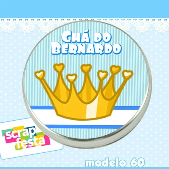 Lembrancinhas de Chá de Bebê Latinhas