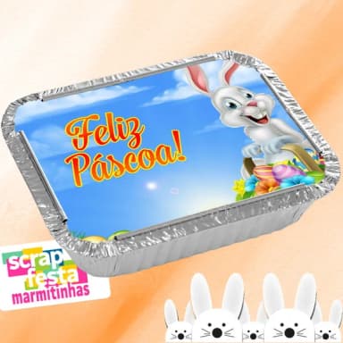 Marmitinhas Personalizadas Festa Páscoa
