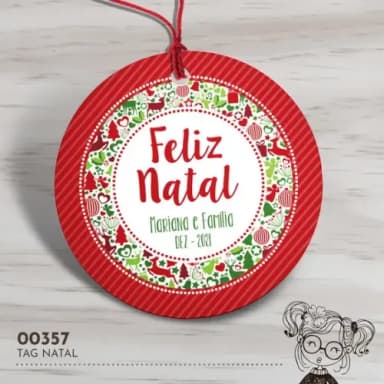 Tag Redonda Natal - 00357