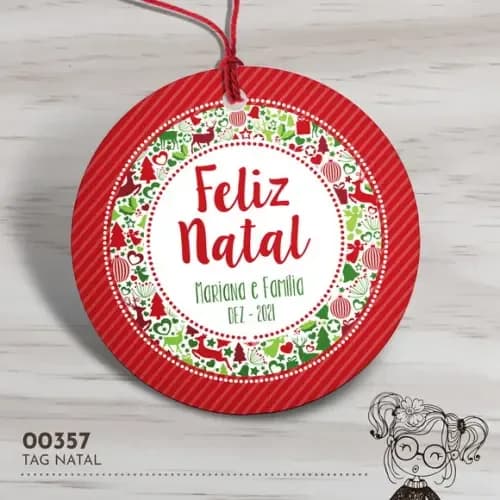 Tag Redonda Natal - 00357