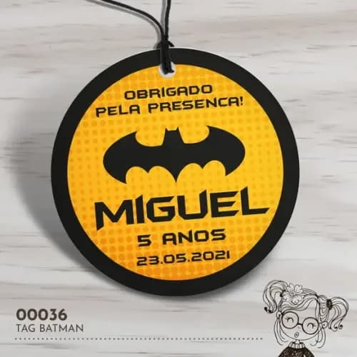 Tag Redonda Batman - 00036