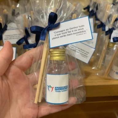 Brinde Corporativo Mini Aromatizador com Logo