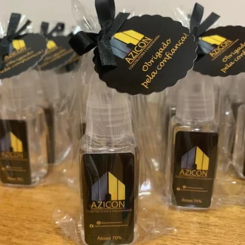 Brinde empresarial Álcool 70% Spray