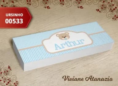 Rótulo Potinho Ursinho - 00533