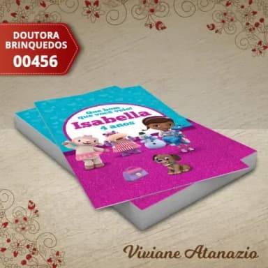 Adesivo Tubete Doutora Brinquedos - 00456