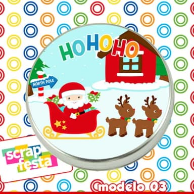Latinhas 5x1 para Lembrancinhas de Natal