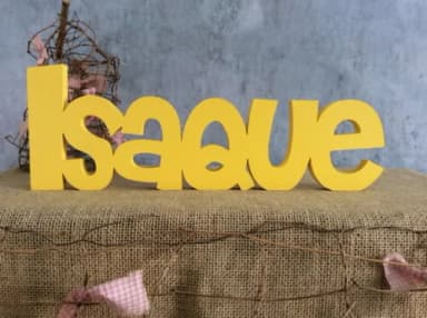 Letras Decorativas em MDF
