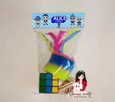Kit Brinquedos Retrô Tema Lol Boy
