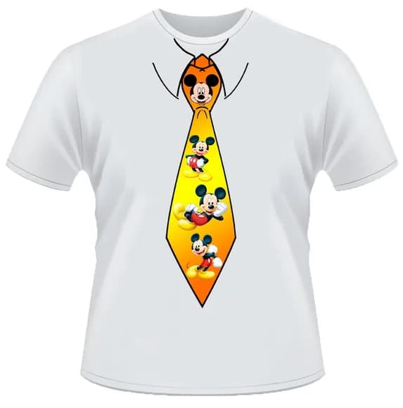 Camiseta Gravata Mickey