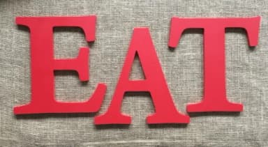 Letras Decorativas Palavras de Parede