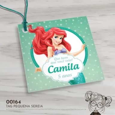 Tag Quadrada Ariel - 00164