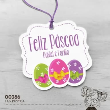 Tag Especial de Páscoa - 00386