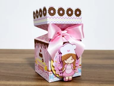 Kit 60 Lembrancinhas Confeitaria