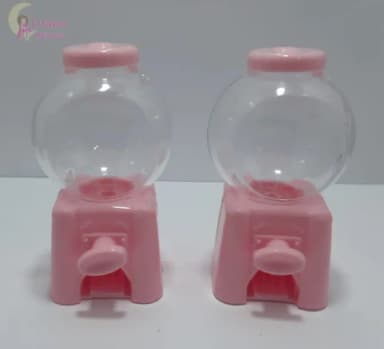 Baleiro Candy Machine Rosa - 10cm - pct c/2 unid