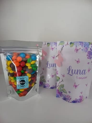 10 Saquinho Zip Lock com mm