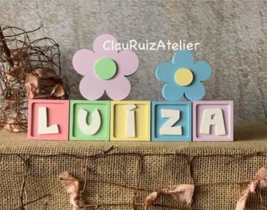 Candy Colors - Cubos 6x6cm Ts +flores