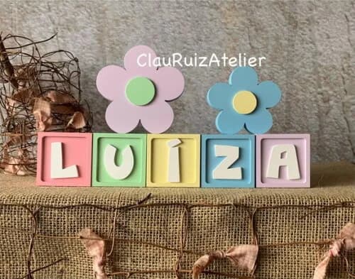 Candy Colors - Cubos 6x6cm Ts +flores