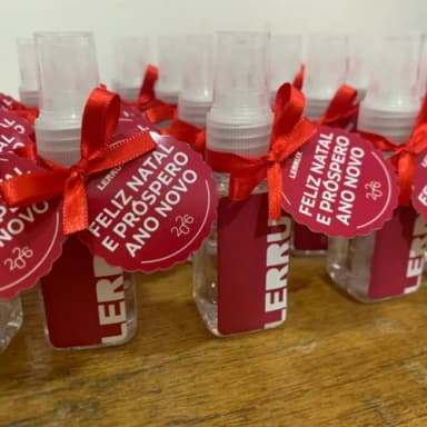 Brinde Empresarial Home Spray Logo Natal