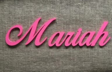 Letras Decorativas Nome De Parede