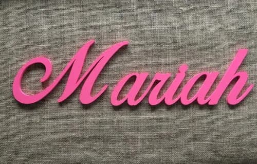 Letras Decorativas Nome De Parede