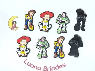 Ponteira P/lápis Toy Story Emborrachado Pacote com 6 Unidade