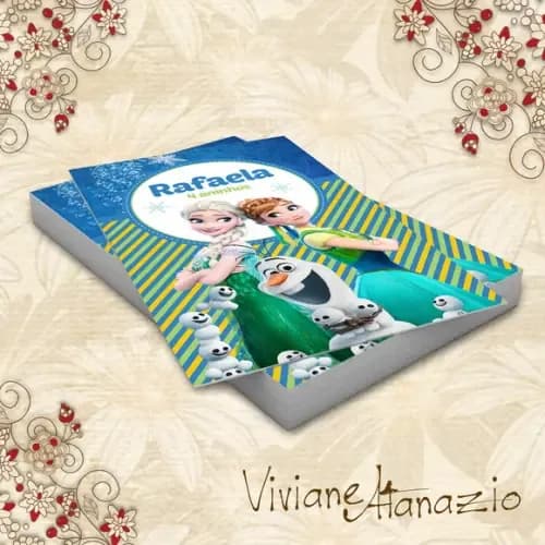 Adesivo Tubete Frozen Fever - 00319