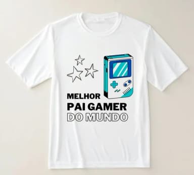 Camiseta Melhor Pai Gamer do Mundo