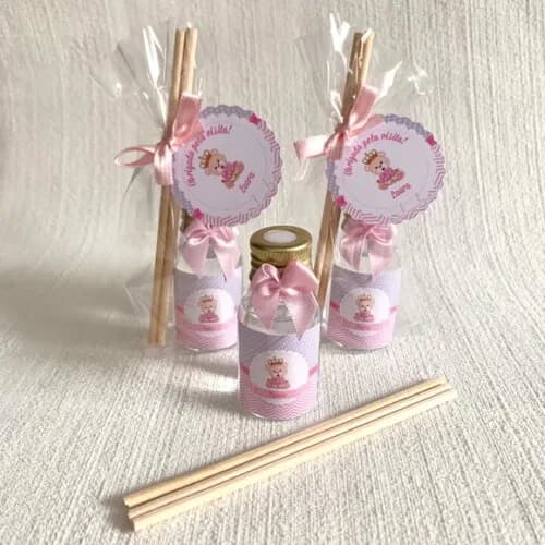 Lembrancinha Maternidade Aromatizador Ursinha Princesa