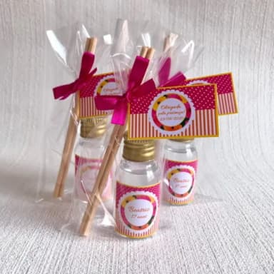 Lembrança Aniversário Aromatizador Pink,amarelo e laranja