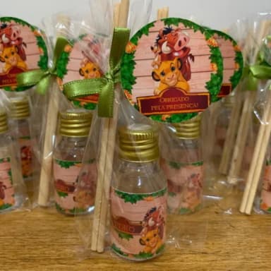 Lembrancinha de Aniversário Aromatizador Simba