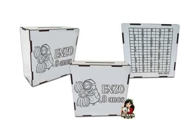 Cofrinho Personalizado Monster High Lembrancinha