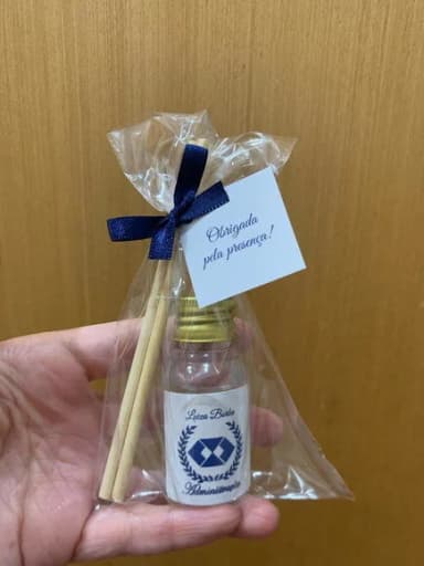 Mini Aromatizador Lembrancinha Formatura Administração