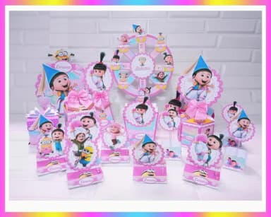 Kit 60 Lembrancinhas Agnes