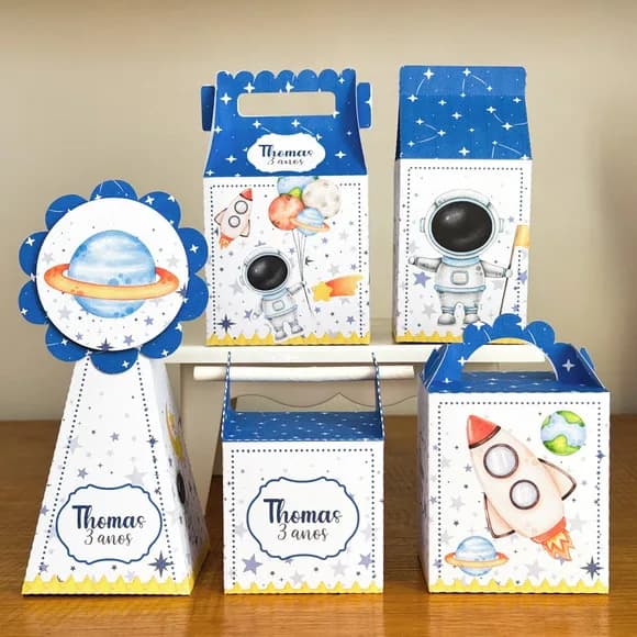 Kit 30 Lembrancinhas Astronauta