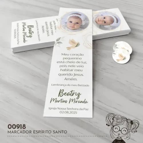 Marcador de Livro Espírito Santo - 00918
