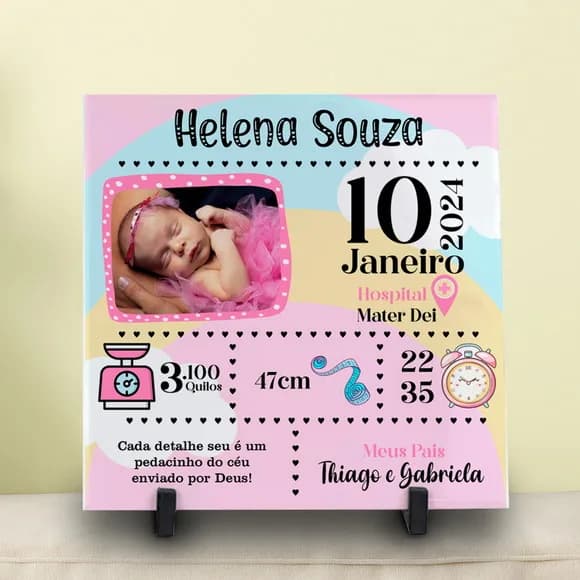 Azulejo Personalizado 20 x 20