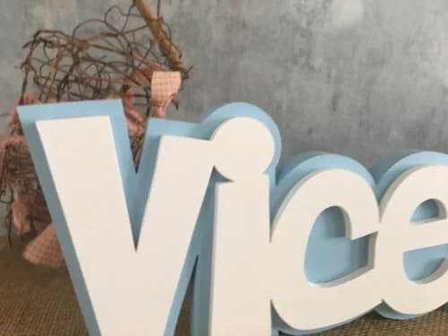Letras Decorativas de mdf Sobreposição