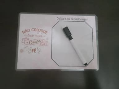 Porta recado de geladeira