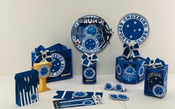 Kit 30 Lembrancinhas Cruzeiro